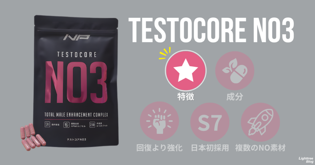 テストコアNO3：特徴